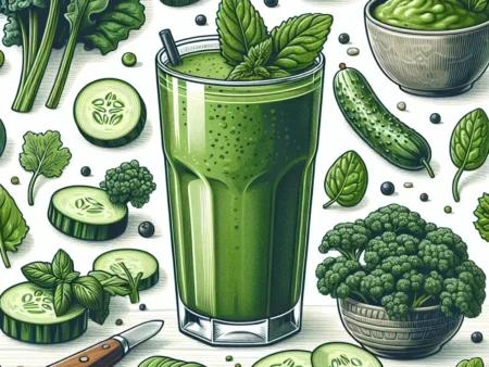 Detoks Alami dengan Smoothie Hijau: Segar dan Sehat