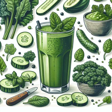 Detoks Alami dengan Smoothie Hijau: Segar dan Sehat